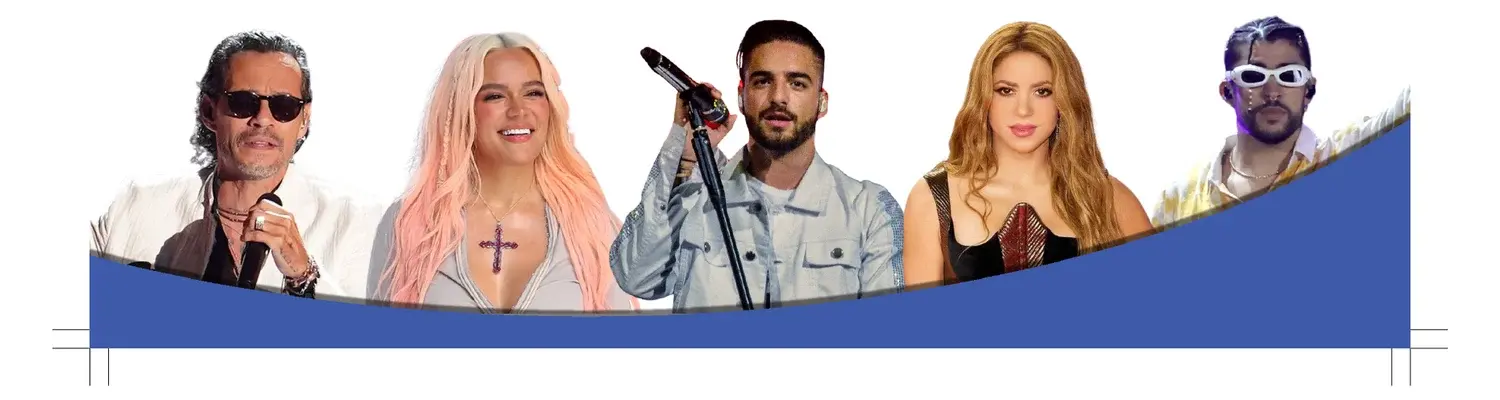 Bomba Radio featured artists and on-air personalities